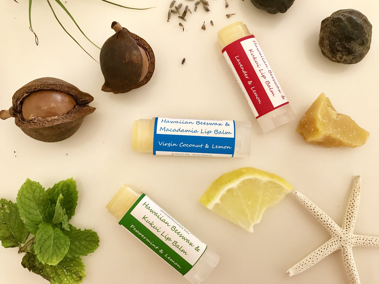 Kukui Lip Balm Lavender & Lemon Kukui Lip Balm Lavender & Lemon