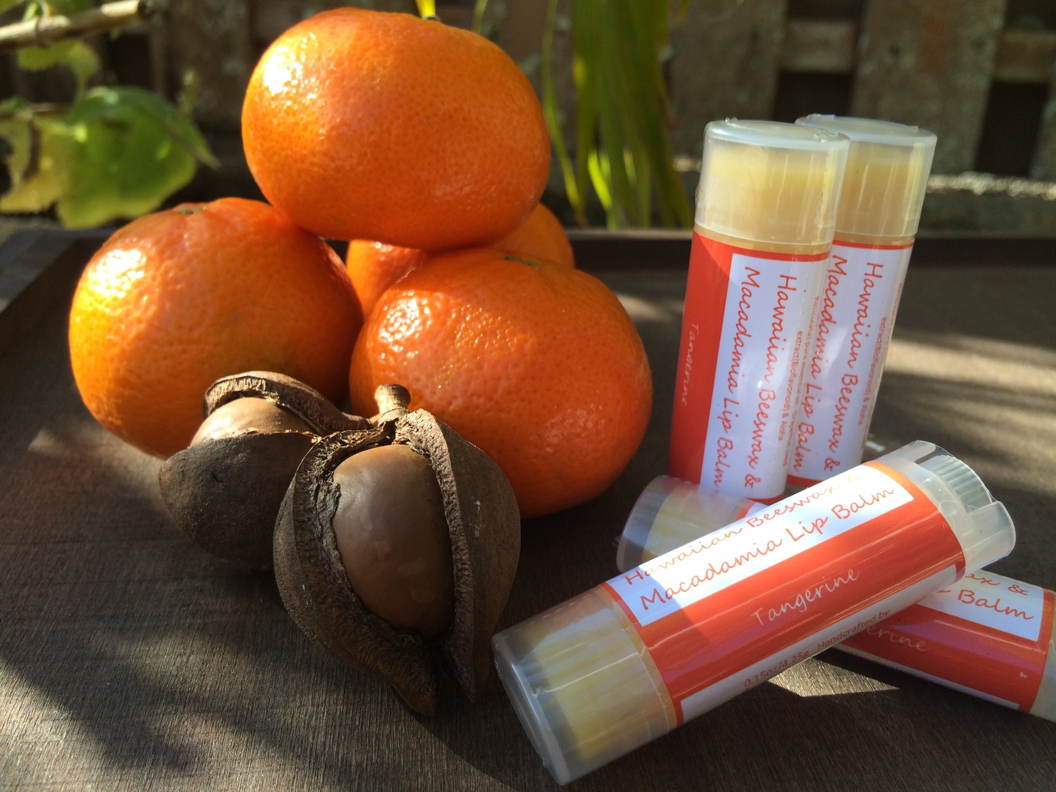 Macadamia Lip Balm Tangerine & Lemon Macadamia Lip Balm Tangerine & Lemon