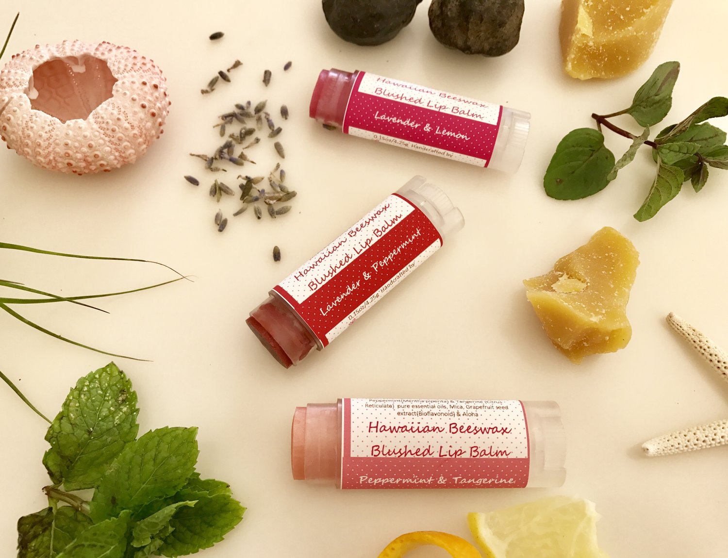 Blushed Lip Balm Peppermint & Tangerine (Light Pink) Blushed Lip Balm Peppermint & Tangerine (Light Pink)