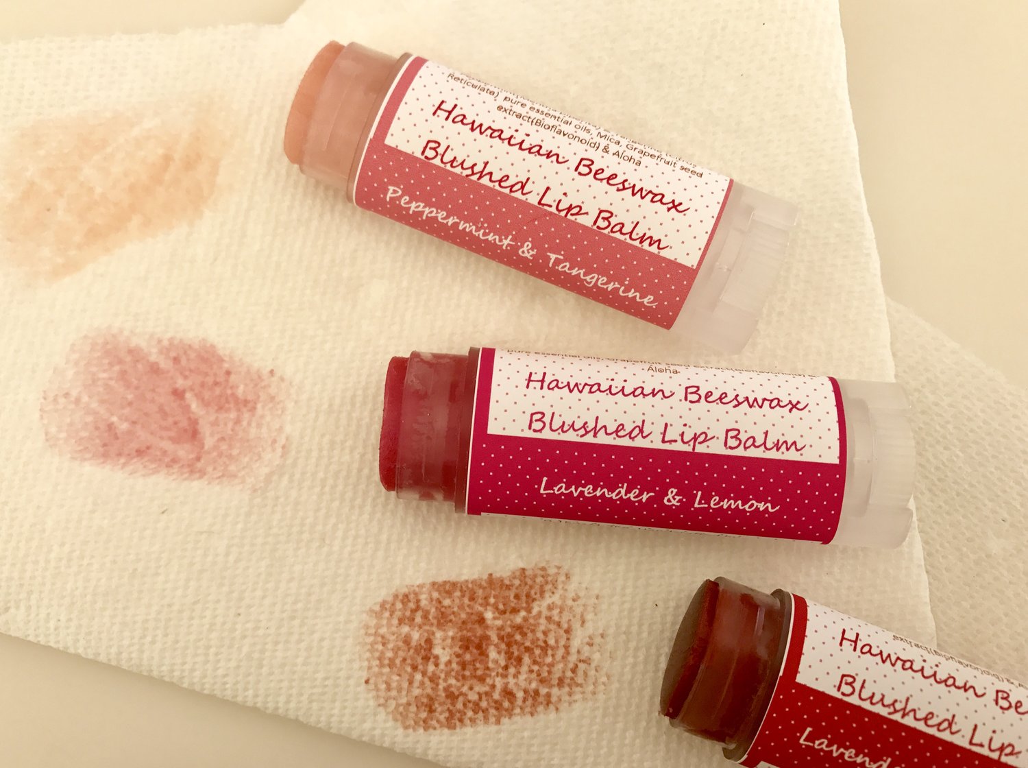 Blushed Lip Balm Peppermint & Tangerine (Light Pink) Blushed Lip Balm Peppermint & Tangerine (Light Pink)