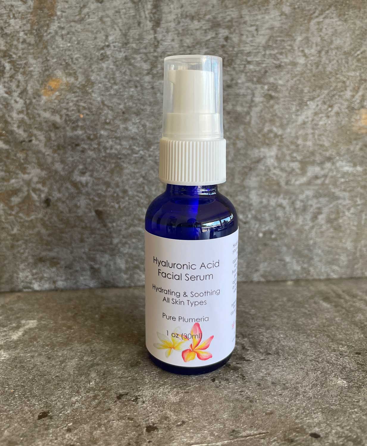 Hyaluronic Acid Facial Serum 1oz Pure Plumeria Hydrating & Soothing for All Skin Types Hyaluronic Acid Facial Serum 1oz Pure Plumeria Hydrating & Soothing for All Skin Types